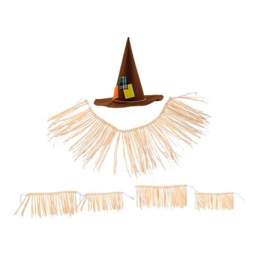 GLEAVI 1 Satz Sommer-Baströcke für die Luau-Party Rock Zubehör Stroh Mädchen Paare Hawaii-Dressing Hula-Kleid mit Quaste praktisches Kostüm Performance-Bastkleid Hawaii-Partykostüm Vlies GLEAVI 1 Satz Sommer-Baströcke für die Luau-Party Rock Zubehör Stroh Mädchen Paare Hawaii-Dressing Hula-Kleid mit Quaste praktisches Kostüm Performance-Bastkleid Hawaii-Partykostüm Vlies von GLEAVI