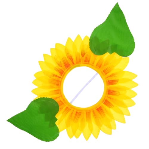 GLEAVI 1 Satz Sonnenblumen Kopfstück mit Handschuhen Lustige Kopfdekoration für Sonnenblumen Kostümzubehör für Feste und Verkleidungen Leicht und Bequem für Ganzen Tag GLEAVI 1 Satz Sonnenblumen Kopfstück mit Handschuhen Lustige Kopfdekoration für Sonnenblumen Kostümzubehör für Feste und Verkleidungen Leicht und Bequem für Ganzen Tag von GLEAVI
