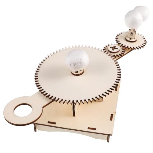 GLEAVI 1 Satz Stativ solar System Model School Supplies Science Toys Wissenschaftliche Spielzeuge Educational Toys Holzmodell des Sonnensystems Astronomie-Lernmodell Lernmodell für von GLEAVI