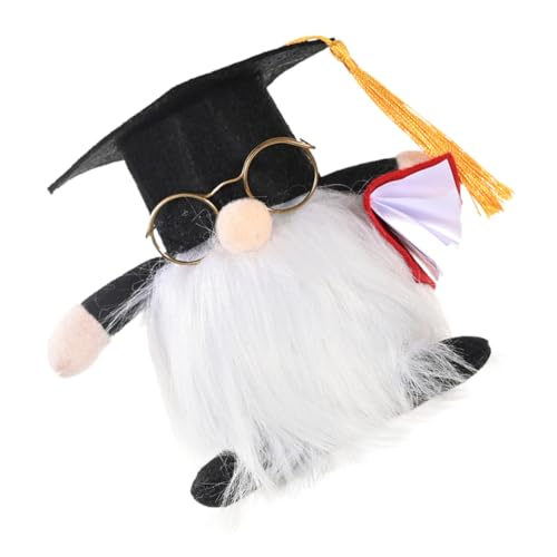 GLEAVI 1 Stück Gnomenpuppe Dekoration Abschluss Gnomenpuppe Abschluss 2021 Puppe Weiche Abschlusskappe Abschlussdekoration Puppe Ornament Zwergpuppe Schwarzes Tuch GLEAVI 1 Stück Gnomenpuppe Dekoration Abschluss Gnomenpuppe Abschluss 2021 Puppe Weiche Abschlusskappe Abschlussdekoration Puppe Ornament Zwergpuppe Schwarzes Tuch von GLEAVI