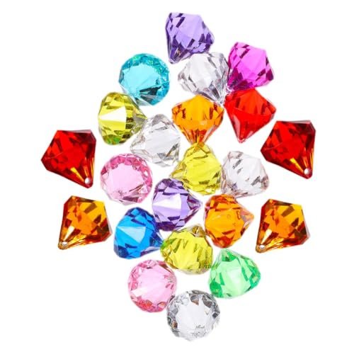 GLEAVI 100 Stück Teiliges Diamant Edelstein Glänzende Schatzsuche Deko für Piratenpartys Vielseitige Poolspielsteine und Partyzubehör Robuste Kristallimitate für DIY Zufällige Farbe GLEAVI 100 Stück Teiliges Diamant Edelstein Glänzende Schatzsuche Deko für Piratenpartys Vielseitige Poolspielsteine und Partyzubehör Robuste Kristallimitate für DIY Zufällige Farbe von GLEAVI