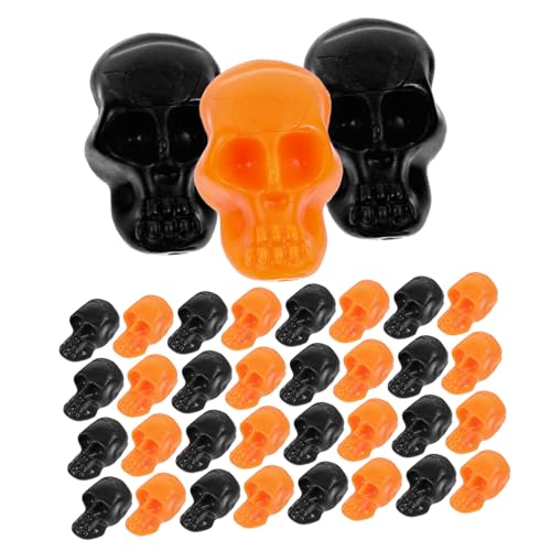 GLEAVI 100stücke Mini Kunststoff Schädel Deko Für Halloween Skelettköpfe Für Partys Und Spukhaus-Dekoration Gruselige Mini-schädel Mit Detaildesign Für Kreative Bastelprojekte GLEAVI 100stücke Mini Kunststoff Schädel Deko Für Halloween Skelettköpfe Für Partys Und Spukhaus-Dekoration Gruselige Mini-schädel Mit Detaildesign Für Kreative Bastelprojekte von GLEAVI