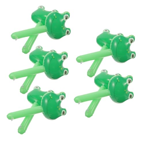 GLEAVI 10Stücke Teiliges Aufblasbares Hammer mit Glocke Cartoon Frosch Design für Geburtstagsfeiern Sicherer Spaß für Partys und Feierlichkeiten GLEAVI 10Stücke Teiliges Aufblasbares Hammer mit Glocke Cartoon Frosch Design für Geburtstagsfeiern Sicherer Spaß für Partys und Feierlichkeiten von GLEAVI