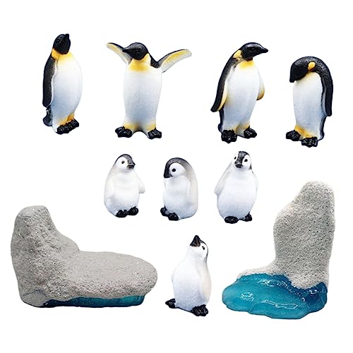 GLEAVI 10Stücke Teiliges Pinguin Modellset aus Resin Lebendige Desktop Tierdekoration für Mikro Landschaften Frühes Bildungsspielzeug und Kreative Dekoration für Kinderzimmer GLEAVI 10Stücke Teiliges Pinguin Modellset aus Resin Lebendige Desktop Tierdekoration für Mikro Landschaften Frühes Bildungsspielzeug und Kreative Dekoration für Kinderzimmer von GLEAVI