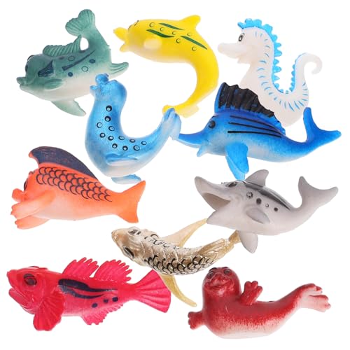 GLEAVI 10stücke Teiliges Set Realistischer Meereslebewesen Aus Dekorative Tierfiguren Für Spielzeug Für Strandpartys Badespaß Lehrmittel GLEAVI 10stücke Teiliges Set Realistischer Meereslebewesen Aus Dekorative Tierfiguren Für Spielzeug Für Strandpartys Badespaß Lehrmittel von GLEAVI