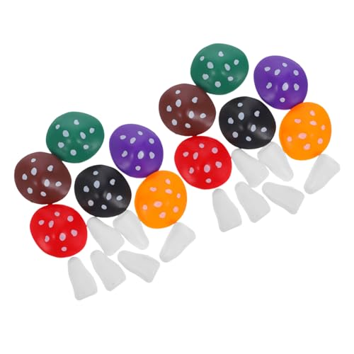 GLEAVI 12 Stück Mini-Pilze Pilzfiguren Pilzdekorationen Pilzverzierungen Bastelpilz Pilzstatue Pilz-Statue Plastik GLEAVI 12 Stück Mini-Pilze Pilzfiguren Pilzdekorationen Pilzverzierungen Bastelpilz Pilzstatue Pilz-Statue Plastik von GLEAVI