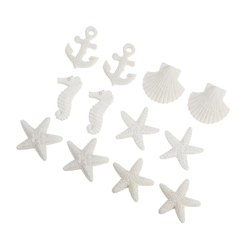 GLEAVI 12 Stück Simulation Seestern Dekoration Hängedeko zum Thema Ornamente Christbaumschmuck Zubehör für Aquariendekoration Fisch Aquarium Dekoration Harz Weiß GLEAVI 12 Stück Simulation Seestern Dekoration Hängedeko zum Thema Ornamente Christbaumschmuck Zubehör für Aquariendekoration Fisch Aquarium Dekoration Harz Weiß von GLEAVI