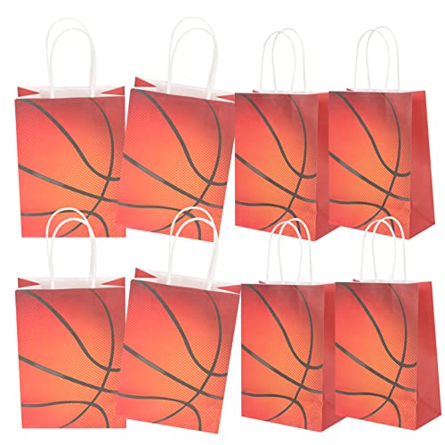 GLEAVI 12Stücke Basketball Geschenktüten aus Kraftpapier Party Leckerli Beutel Süßigkeitentüten für Snacks und Kleine für Basketball Mottopartys und Feiern GLEAVI 12Stücke Basketball Geschenktüten aus Kraftpapier Party Leckerli Beutel Süßigkeitentüten für Snacks und Kleine für Basketball Mottopartys und Feiern von GLEAVI