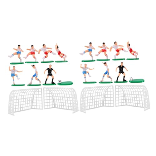 GLEAVI 2 Sätze Miniatur Fußball Figuren für Kuchendekoration Teiliges mit und Spielern für Sportmottopartys für Geburtstagsfeiern und Diy Cakes GLEAVI 2 Sätze Miniatur Fußball Figuren für Kuchendekoration Teiliges mit und Spielern für Sportmottopartys für Geburtstagsfeiern und Diy Cakes von GLEAVI