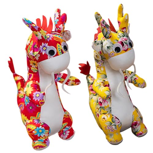 GLEAVI 2 Stück Blumendrachenpuppe Maskottchen-Drachenmodell ausgestopftes Drachenspielzeug Sofa-Puppen- entzückende Drachenpuppe ausgestopfter Drache Plüsch GLEAVI 2 Stück Blumendrachenpuppe Maskottchen-Drachenmodell ausgestopftes Drachenspielzeug Sofa-Puppen- entzückende Drachenpuppe ausgestopfter Drache Plüsch von GLEAVI
