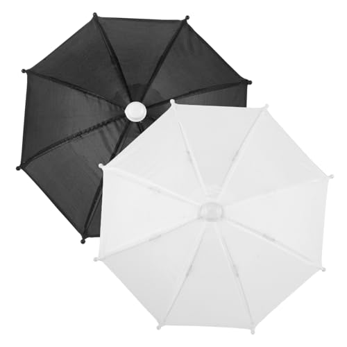 GLEAVI 2 Stück Regenschirm für Puppenhaus Dekorative Miniaturmodelle und Dekoration und Fotografie Requisiten von GLEAVI