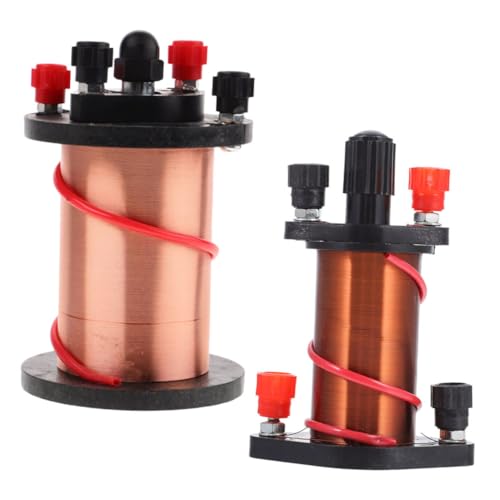 GLEAVI 2 Stück Spulen Demonstrationsgeräte Physikunterricht Induktionsspulen Für Physikalische Experimente Unterricht Im Klassenzimmer Solenoid Spulen Wissenschaftlicher Unterricht GLEAVI 2 Stück Spulen Demonstrationsgeräte Physikunterricht Induktionsspulen Für Physikalische Experimente Unterricht Im Klassenzimmer Solenoid Spulen Wissenschaftlicher Unterricht von GLEAVI