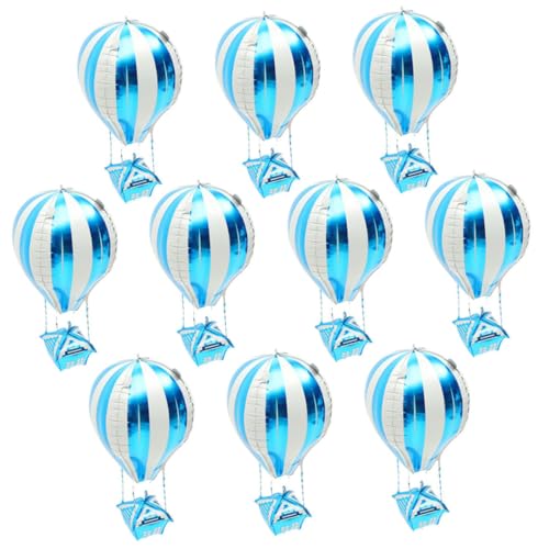 GLEAVI 20 Stück Aluminiumfolie Heißluftballon Dekoration für Geburtstag Hochzeit Valentinstag Bunte Party Deko Langlebige und Sichere Luftballons für Unvergessliche GLEAVI 20 Stück Aluminiumfolie Heißluftballon Dekoration für Geburtstag Hochzeit Valentinstag Bunte Party Deko Langlebige und Sichere Luftballons für Unvergessliche von GLEAVI