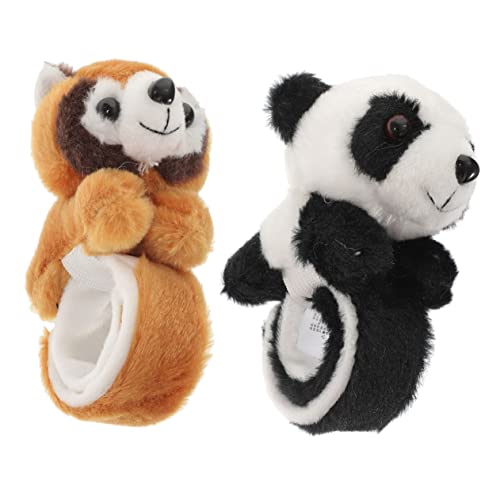 GLEAVI 2Stücke Tier Schnapparmbänder Für Panda Lustige Party Für Geburtstagsfeiern Halloween Und Langlebig Und Sicher von GLEAVI