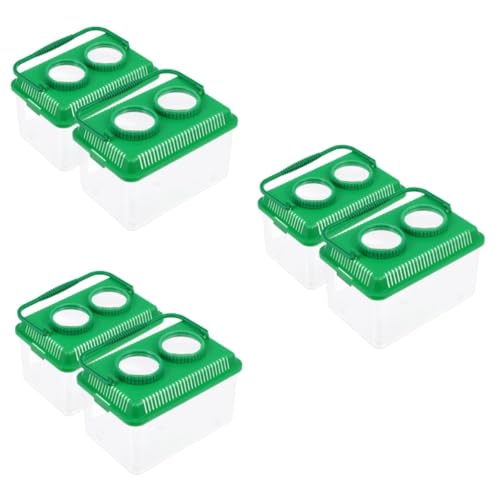 GLEAVI 3 Sätze Beobachtungsbox Für Insekten Überwachung Kollektor Für Vergrößerungsglas Insektenbeobachtung Insekten- -betrachter Explorer Kit Acryl Green 2 Stück * 3 von GLEAVI