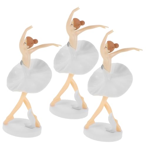 GLEAVI 3 Stück Kuchendekorationspuppe Wunder thematisiert Dekorationen für Mädchenfiguren Kuchendeckel geburtstagskuchen tanz Dekorieren von Balletttorten Miniatur-Mädchenfigur PVC Weiß GLEAVI 3 Stück Kuchendekorationspuppe Wunder thematisiert Dekorationen für Mädchenfiguren Kuchendeckel geburtstagskuchen tanz Dekorieren von Balletttorten Miniatur-Mädchenfigur PVC Weiß von GLEAVI