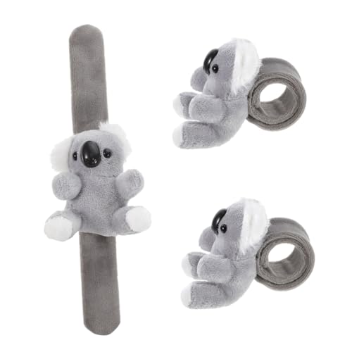GLEAVI 3 Stück Slap Armbänder Armbänder Urlaubs Mottoparty Themenzubehör Korb Tier Slap Bands Armband Für Mädchen Geburtstagsparty Mottoparty Gastgeschenke Plüsch Hellgrau GLEAVI 3 Stück Slap Armbänder Armbänder Urlaubs Mottoparty Themenzubehör Korb Tier Slap Bands Armband Für Mädchen Geburtstagsparty Mottoparty Gastgeschenke Plüsch Hellgrau von GLEAVI