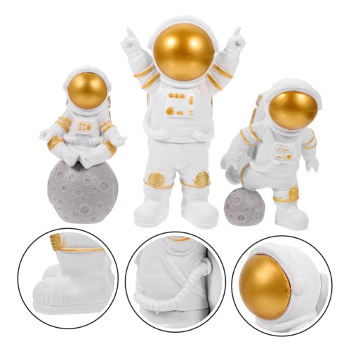 GLEAVI 3 Stück Teiliges Astronaut Kuchen Deko aus Robustem Umweltfreundlichem Material Kreative Weltraum Geburtstagstorten Verzierung als Foto Requisite für Party und Familie GLEAVI 3 Stück Teiliges Astronaut Kuchen Deko aus Robustem Umweltfreundlichem Material Kreative Weltraum Geburtstagstorten Verzierung als Foto Requisite für Party und Familie von GLEAVI