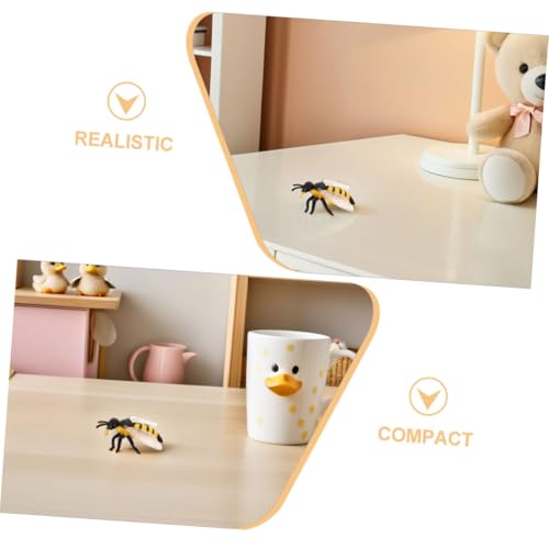 GLEAVI 3 Stück Teiliges Realistisches Honigbienen aus Kindersicherem Material Detailgetreue Modellfiguren Beobachtung und Lernen für Geburtstagsgeschenke und Dekorative Präsentationen GLEAVI 3 Stück Teiliges Realistisches Honigbienen aus Kindersicherem Material Detailgetreue Modellfiguren Beobachtung und Lernen für Geburtstagsgeschenke und Dekorative Präsentationen von GLEAVI
