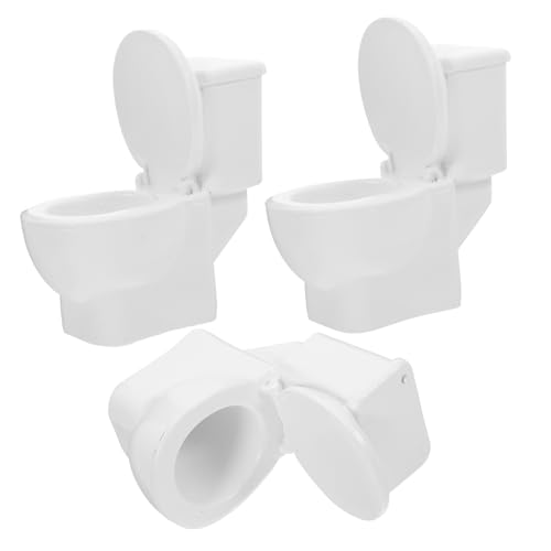 GLEAVI 3 Teiliges Toiletten Ornament Terrarium Mini Toilette Miniatur Badezimmermöbel Toilettenaufsatz Puppenhaus Zubehör Puppenhaus Möbel Miniatur Toiletten Trick GLEAVI 3 Teiliges Toiletten Ornament Terrarium Mini Toilette Miniatur Badezimmermöbel Toilettenaufsatz Puppenhaus Zubehör Puppenhaus Möbel Miniatur Toiletten Trick von GLEAVI