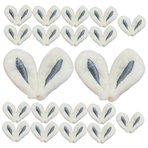 GLEAVI 30 Stück Teiliges DIY Stoff Haarspangen mit Hasenohren Kreative Haarschmuck Zubehör für Ostern Bastelmaterialien für Mädchen und Frauen GLEAVI 30 Stück Teiliges DIY Stoff Haarspangen mit Hasenohren Kreative Haarschmuck Zubehör für Ostern Bastelmaterialien für Mädchen und Frauen von GLEAVI