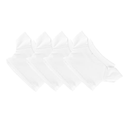 GLEAVI 4 Stück Bärt-Shirt dekoratives Puppenkostüm wiederverwendbares Puppenkleid Puppenkostüm zarte Puppenkleidung Bezauberndes T-Shirt- Basic-Puppen-T-Shirt Baumwolle Weiß GLEAVI 4 Stück Bärt-Shirt dekoratives Puppenkostüm wiederverwendbares Puppenkleid Puppenkostüm zarte Puppenkleidung Bezauberndes T-Shirt- Basic-Puppen-T-Shirt Baumwolle Weiß von GLEAVI