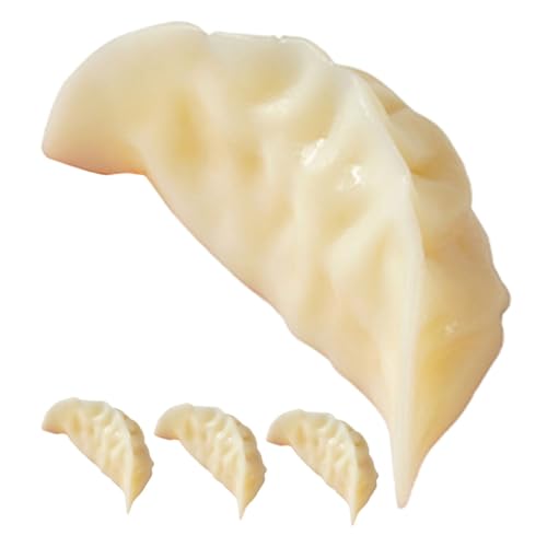 GLEAVI 4 Stück Teiliges Künstliche Dumpling Modelle Realistische Fake Dumplings für Restaurantdekoration Fotografie Requisiten und Küchenpräsentation GLEAVI 4 Stück Teiliges Künstliche Dumpling Modelle Realistische Fake Dumplings für Restaurantdekoration Fotografie Requisiten und Küchenpräsentation von GLEAVI