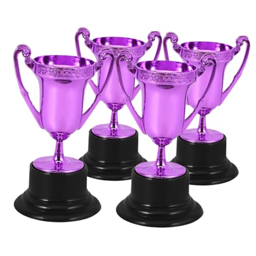 GLEAVI 4 Stück Trophäendekoration Kleine Trophäe Aus Kunststoff Pokaltrophäen Mini Trophäe Sport Belohnungstrophäe Winzige Trophäe Partygeschenke GLEAVI 4 Stück Trophäendekoration Kleine Trophäe Aus Kunststoff Pokaltrophäen Mini Trophäe Sport Belohnungstrophäe Winzige Trophäe Partygeschenke von GLEAVI