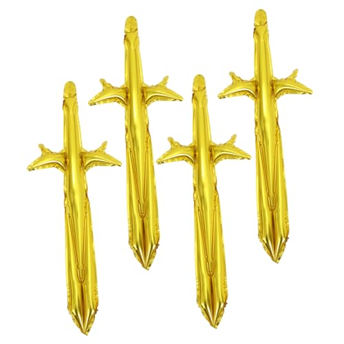 GLEAVI 4Stücke Aufblasbare Piratenschwerter für Ergonomisches Design für Cosplay Halloween Partys und Piraten Mottopartys Sicheres für Kreative Rollenspiele GLEAVI 4Stücke Aufblasbare Piratenschwerter für Ergonomisches Design für Cosplay Halloween Partys und Piraten Mottopartys Sicheres für Kreative Rollenspiele von GLEAVI
