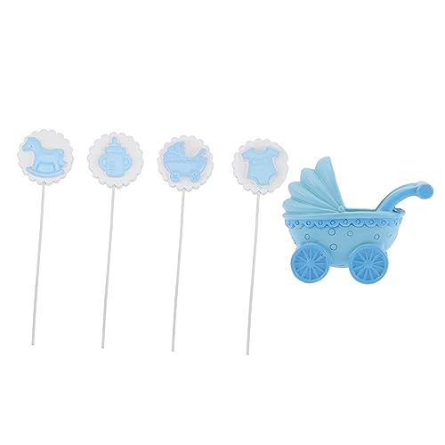 GLEAVI 5 Stück Shower Dekorationen Teiliges mit Babywagen Flasche Kleidung und Holzspielzeug Kindergeburtstagsfeiern und Babypartys und Langlebig GLEAVI 5 Stück Shower Dekorationen Teiliges mit Babywagen Flasche Kleidung und Holzspielzeug Kindergeburtstagsfeiern und Babypartys und Langlebig von GLEAVI