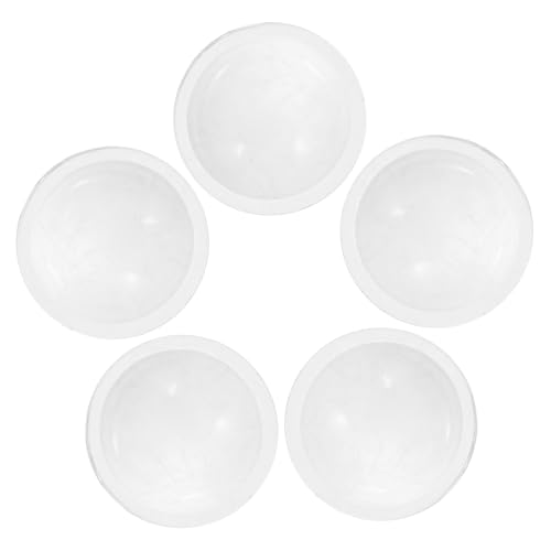 GLEAVI 5 Stück Taschenlampenlinse Ersatz klein Lupe Vergrößerung Physik optische Linse Ausrüstung konvexe Linse Gerätelinse Lernhilfe für Experimente (Acryl) Transparent von GLEAVI