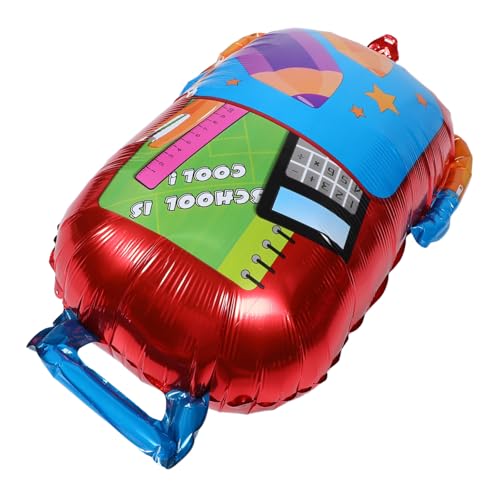GLEAVI 5stücke Luftballons Zum Schulanfang Aufblasbare Dekorationen Für Ersten Schultag Aus Aluminiumfolie in Form Einer Schultasche Für Partydekorationen Zum Schulanfang GLEAVI 5stücke Luftballons Zum Schulanfang Aufblasbare Dekorationen Für Ersten Schultag Aus Aluminiumfolie in Form Einer Schultasche Für Partydekorationen Zum Schulanfang von GLEAVI