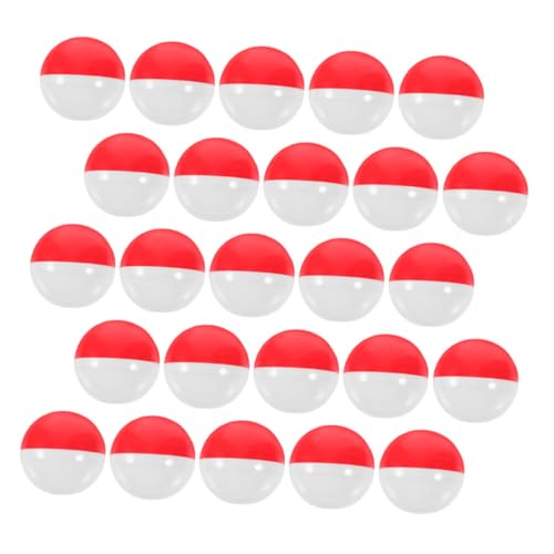 GLEAVI 50 Stück Gacha-Ball Maschine runden für Plastikkugeln leere Plastikkapseln Verkaufsautomatenkugeln klare Bälle Kaugummi-Automatenkapseln leere Kugelkapseln von GLEAVI