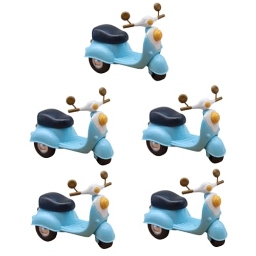 GLEAVI 5stücke Miniatur Motorradmodell Für Mädchen Lustiges Spielzeug Für Und Schreibtischdekoration Für Miniaturen- von GLEAVI