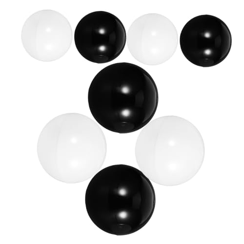 GLEAVI 8 Stück Gacha-Ball Mini-gaugummiautomaten-partybevorzugung Plastikkapseln Kleine Runde Kapseln Nachfüllungen Für Kaugummiautomaten Aus Verkaufsautomaten Schwarz GLEAVI 8 Stück Gacha-Ball Mini-gaugummiautomaten-partybevorzugung Plastikkapseln Kleine Runde Kapseln Nachfüllungen Für Kaugummiautomaten Aus Verkaufsautomaten Schwarz von GLEAVI