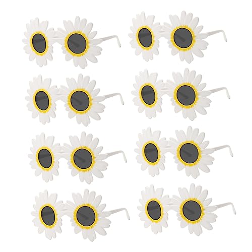 GLEAVI 8 Stück Sonnenblumengläser Kinderbrillen Gänseblümchen-Brille Brillenstütze Party Sonnenbrille Party Gefälligkeiten Partybrille Gänseblümchen-Sonnenbrille Plastik Grau GLEAVI 8 Stück Sonnenblumengläser Kinderbrillen Gänseblümchen-Brille Brillenstütze Party Sonnenbrille Party Gefälligkeiten Partybrille Gänseblümchen-Sonnenbrille Plastik Grau von GLEAVI