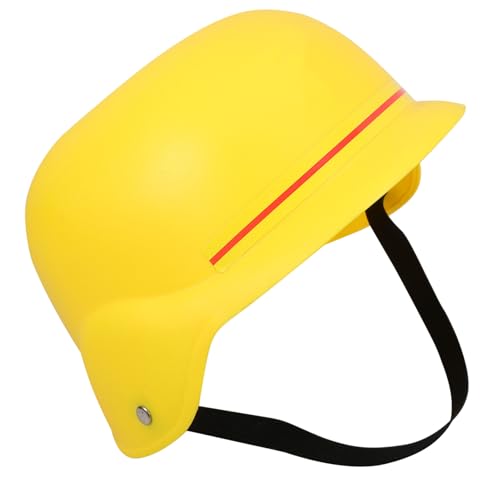 GLEAVI Bauhelm Gelb Flexibles Kunststoffspielzeug für Rollenspiele und Themenpartys Fördert Kreativität und Problemlösungsfähigkeiten GLEAVI Bauhelm Gelb Flexibles Kunststoffspielzeug für Rollenspiele und Themenpartys Fördert Kreativität und Problemlösungsfähigkeiten von GLEAVI