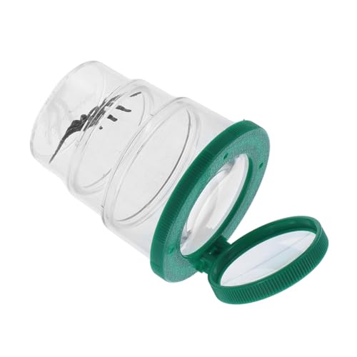 GLEAVI Box Lupe Marienkäfer Fernglas Ameisen Insekten Netz Outdoor Beobachtung Critter Container Habitat Raupen Labor Insektenfänger Für Insektenkoffer Insektenbetrachter Abs von GLEAVI