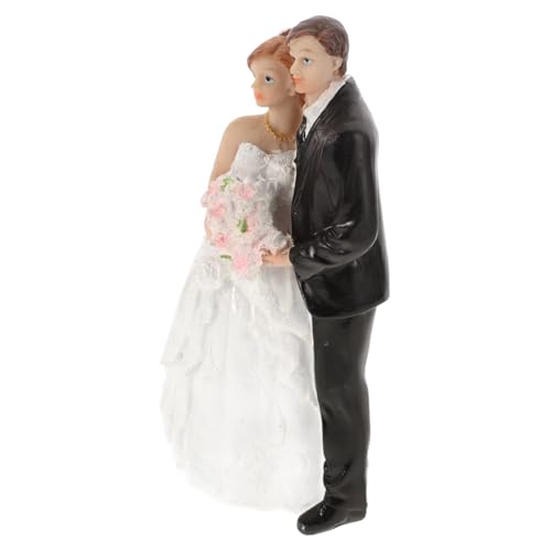 GLEAVI Eleganter und Tortenaufsatz aus Resin Romantische Figuren für Hochzeitsfeiern Tischdekoration für Unvergessliche von GLEAVI