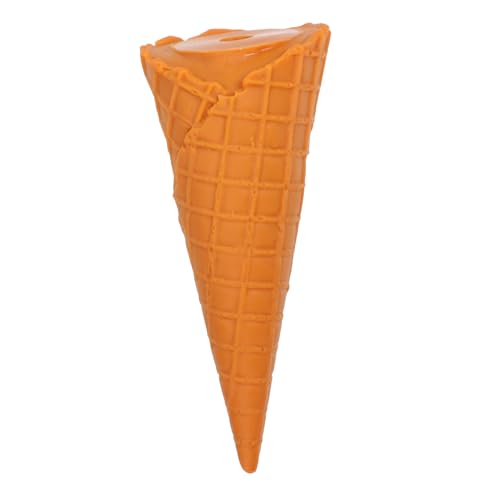 GLEAVI Fake Eiscreme Dekoratives Eiscreme Modell für Fotografie und Küchen Dekoration Realistisch Gestaltete Eistüte Vielseitige Nutzung für Partys und Ausstellungen Karamellfarbig GLEAVI Fake Eiscreme Dekoratives Eiscreme Modell für Fotografie und Küchen Dekoration Realistisch Gestaltete Eistüte Vielseitige Nutzung für Partys und Ausstellungen Karamellfarbig von GLEAVI