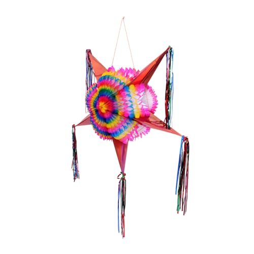 GLEAVI Faltbare Piñata Form Eines Bunten Sterns Dekoration für Kindergeburtstage Partyspielzeug und Festliche Anlässe Aus Sicherem Papier Wiederverwendbar GLEAVI Faltbare Piñata Form Eines Bunten Sterns Dekoration für Kindergeburtstage Partyspielzeug und Festliche Anlässe Aus Sicherem Papier Wiederverwendbar von GLEAVI