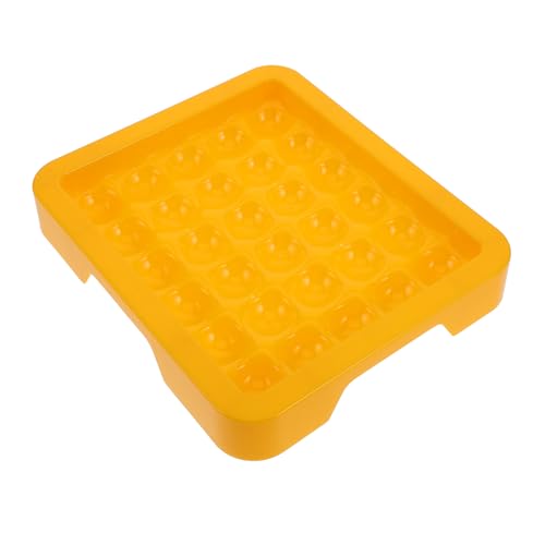 GLEAVI Farbiger Ballkasten Rollende Kugelablage Brettspieltisch Ballablage Kinderspiele Familienspiele Plastik Gelb GLEAVI Farbiger Ballkasten Rollende Kugelablage Brettspieltisch Ballablage Kinderspiele Familienspiele Plastik Gelb von GLEAVI