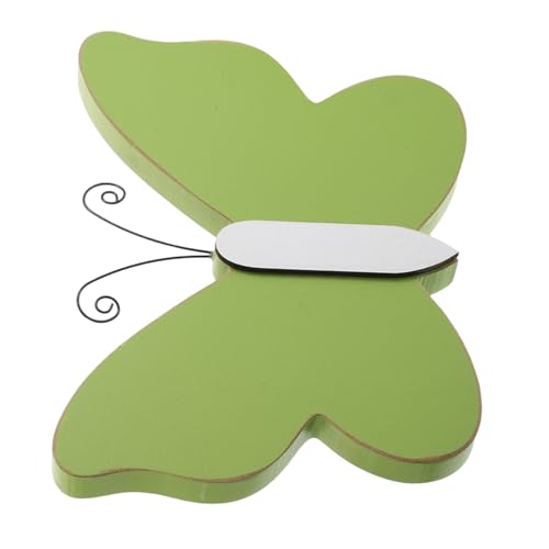 GLEAVI Frühlings Sommer Schmetterling Holzfigur Handgefertigt Doppelseitig Freistehend Kompakt für Farmhouse Tiered Tray Tischdekoration Wohnzimmer Schlafzimmer von GLEAVI