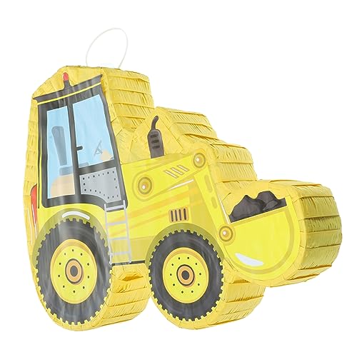 GLEAVI Geburtstagsfeier Excavator Auto Piñata Bunte Partydekoration für Mexikanische Fiestas Piñata für Kindergeburtstagsfeiern und Veranstaltungen GLEAVI Geburtstagsfeier Excavator Auto Piñata Bunte Partydekoration für Mexikanische Fiestas Piñata für Kindergeburtstagsfeiern und Veranstaltungen von GLEAVI