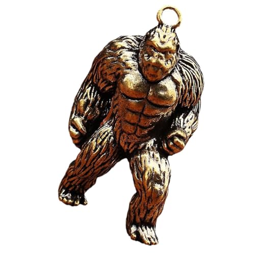 GLEAVI Gorilla Schlüsselanhänger aus Messing Handgefertigte Retro Dekoration Gorilla Figur für Schreibtisch und Zuhause Vielseitig Einsetzbar Hochwertiges Material GLEAVI Gorilla Schlüsselanhänger aus Messing Handgefertigte Retro Dekoration Gorilla Figur für Schreibtisch und Zuhause Vielseitig Einsetzbar Hochwertiges Material von GLEAVI