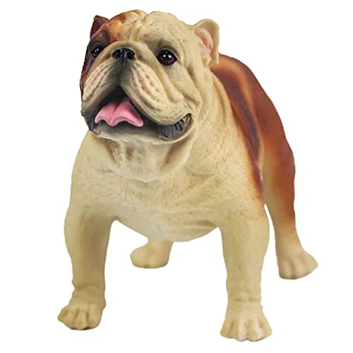 GLEAVI Hundestatue aus Hochwertigem Kunststoff Realistische Bulldogge Figur für Dekoration Lustiges für Kinderzimmer und Garten GLEAVI Hundestatue aus Hochwertigem Kunststoff Realistische Bulldogge Figur für Dekoration Lustiges für Kinderzimmer und Garten von GLEAVI