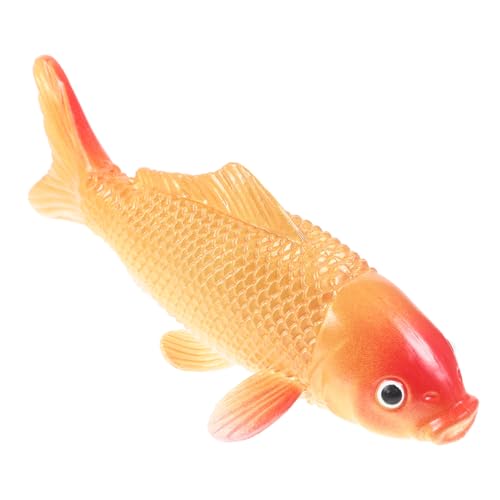 GLEAVI Künstliches Karpfenmodell Realistische Dekoration für Aquarium Fotografie PVC Fisch für Tisch Zuhause Lifelike Fish Prop von GLEAVI