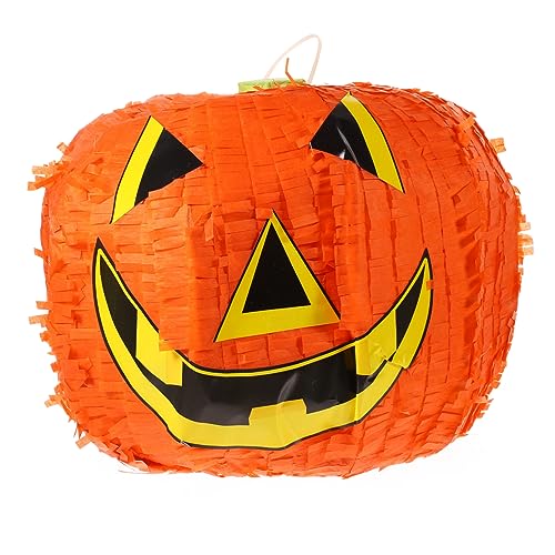 GLEAVI Kürbis Pinata Aus Papier Faltbare Halloween Für Tragbar Und Leicht Für Halloween Partys Robuste Party Requisite Mit Reichhaltiger Füllung Für Spaß Und Spiel von GLEAVI