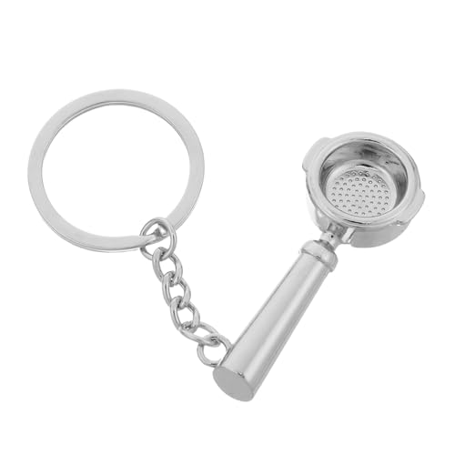 GLEAVI Metall Kaffee Schlüsselbund Kaffeewerkzeugschlüssel Ring Für Autoschlüsselgeschäft Feier Souvenir Kreative Trendige Kaffeewerkzeug Anhänger Keychain von GLEAVI