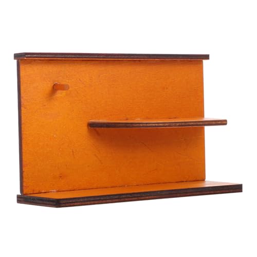 GLEAVI Mini-hauswand Dollhouse Schlafzimmermöbel Miniaturmöbel Mini-puppenhausmöbel Mini-Display Puppenhaus-küchenmodell Action-Figuren-Diorama Mini- -kit Winziges Holz von GLEAVI
